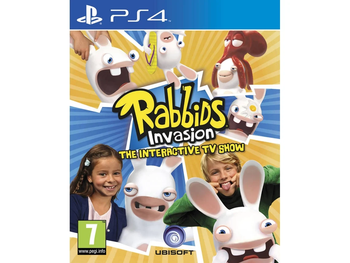 Jogo PS4 Rabbids Invasion: The Interactive TV Show (Usado)