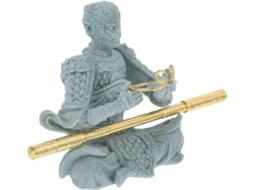 Ornamento Arenito Forma Macaco Decoração Delicada Estar Moderna Escultura Original Salas Espaços Decorativos GOKOCO