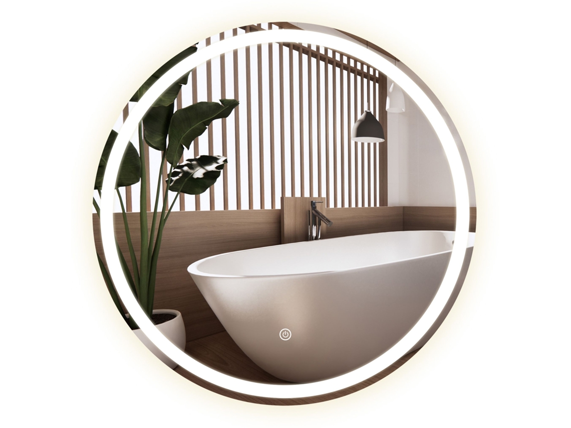 Espelho de Parede REA Led P11242 Bas Grey 80cm