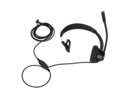 Fone De Ouvido Para Negócios 2.5mm Mono Com Cancelamento De Ruído Para Dispositivos Com Conector 2.5mm Preto