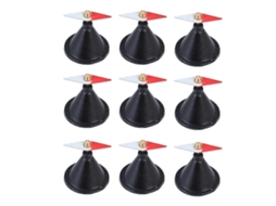 16pcs Agulha Magnética em Forma de Asa Aparelho Experimental Magnético Auxiliar de Ensino TAISHENGDA