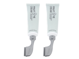 Creme De Tinta Para Cabelo À Base De Plantas E Frutas 2pcs 80ml Com Pente Aplicador Para Coverage De Cabelo Cinza Resultados Duradouros
