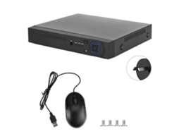 Gravador Digital De Vídeo 4 Canais 1080p Ahd/ip Com Onvif Suporte A Sistema De Segurança Cctv 100 240v