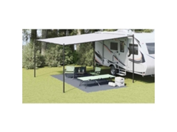 Vidaxl Tapete Para Barraca Azul E Cinza 500 X 250 Cm Polietileno