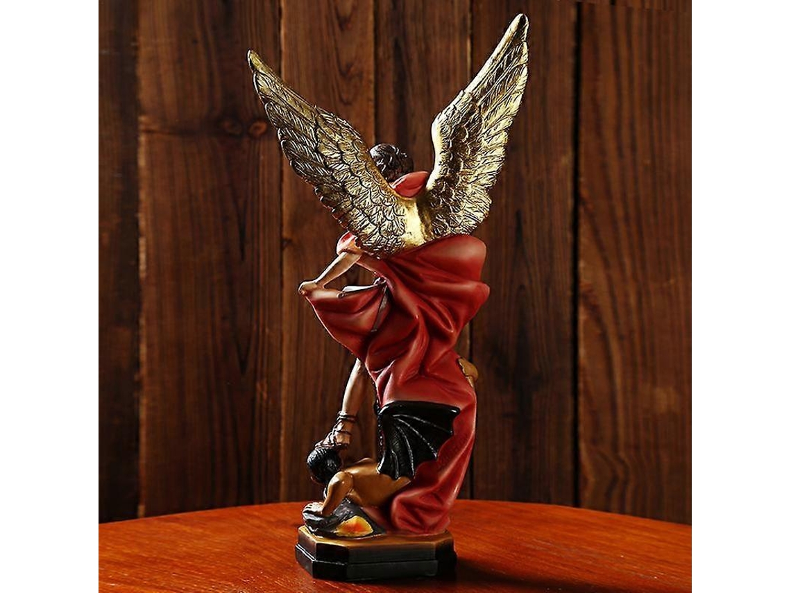 Estátua De São Miguel Arcanjo Estátua De São Miguel Arcanjo Estátua De São Miguel Arcanjo Derrotado Arcanjo Olysi Shop