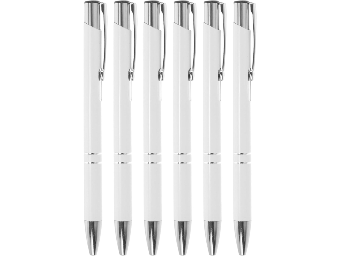 Conjunto De 6 Canetas Operitacx, Esferográficas, Escolares, Metal Para