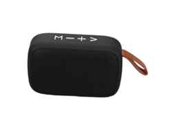 Caixa De Som Bluetooth Mini Portátil Com Subwoofer Estéreo E Suporte A Cartão De Memória Preta