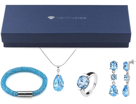 Conjunto de Joalharia VANCRYSTALS (Latão - Multicor - Talla Única)