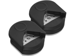 Cortador De Cantos Arredondados Papel Shineofi Em Plástico Preto, 2