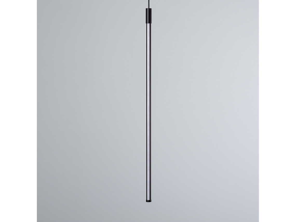 Candeeiro Suspenso Led De 10 W Em Alumínio Litelux Preto