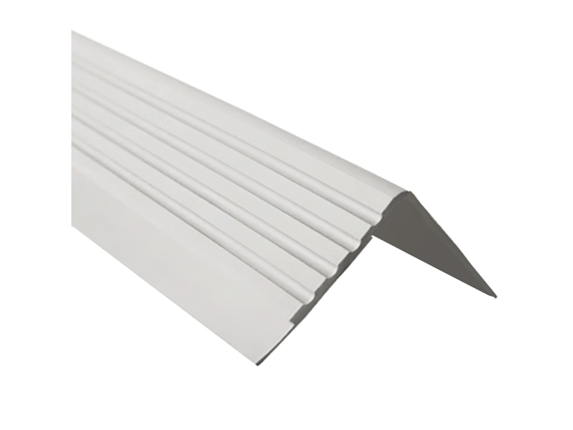 Perfil De Borda De Escada Quest Pvc 40x60 Mm, Cinzento, 150 Cm