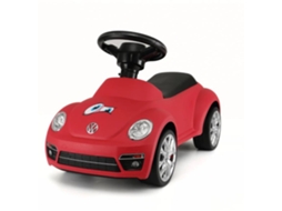 Carrito Montable Para Bebe - Volkswagen Beetle - 1 A 3 Anos - Vermelho