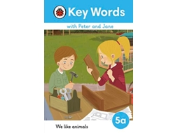 Livro Key Words With Peter And Jane Level 5a – We Like Animals De Ladybird (inglês - Capa Dura)