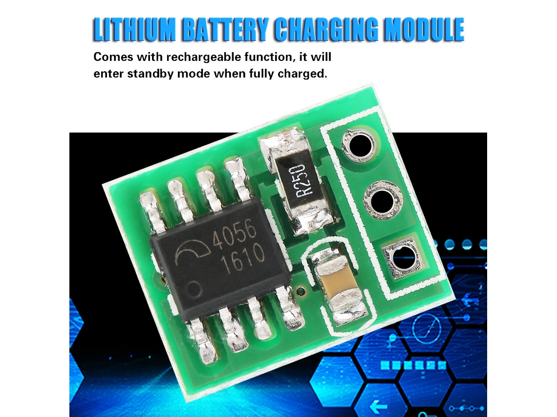 Laxiscreed Carregador De Bateria Li-ion 5v 1a Pequeno E Recarregável Para Dispositivos Portáteis