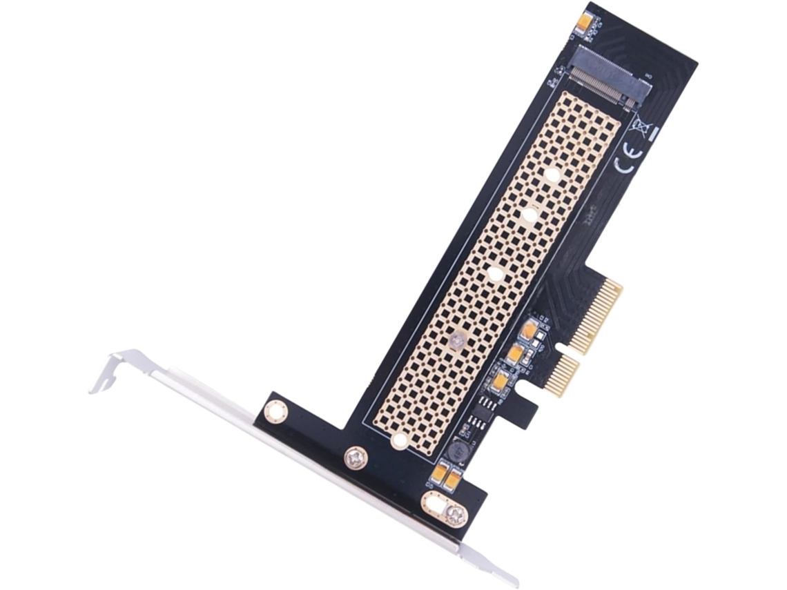 Placa De Expansão Nvme Para Pcie 4.0 Fácil Instalação Com Dissipador