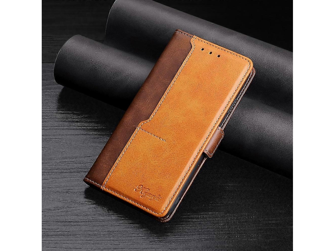 Capa De Couro Com Flip Horizontal E Textura Retrô, Com Compartimentos Para Cartões E Carteira Para Samsung Galaxy A40