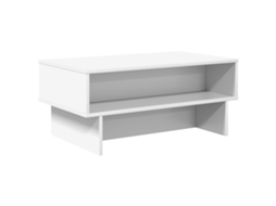 Mesa de centro Branco MAISON EXCLUSIVE em madeira tratada, 80x46x35 cm