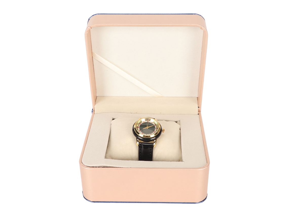 Relógio Feminino Vintage Quartzo Pulseira Couro Pu