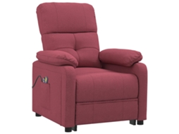 Electric Massage Chair, Electric Massage Chairs Vidaxl Vermelho Tecido