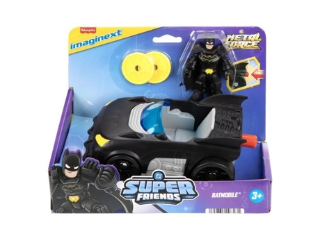 Dcsf Deluxe Veículo Batman 3 Anos Jfj68 Mattel Imaginext