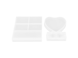 2026 Store molde de Resina para Moldura de Fotos Flexível Durável Reutilizável para Decoração de Mesa em Casa Diy