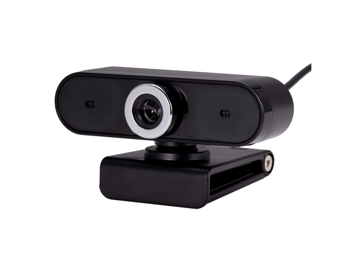 Webcam Usb, Hd, Com Microfone, Para Computador E Videoconferência