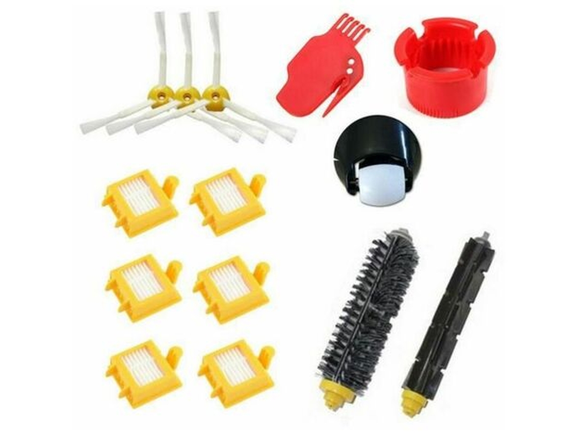 Pacote Com 14 Kits De Reposição Volaex Escova De Trator Filtro Hepa Kit De Escova Lateral Para Irobot Roomba Série 700 Brilvibera (760 770 780)