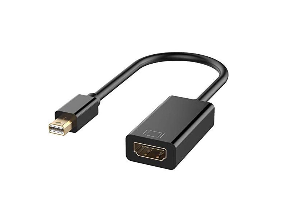 Adaptateur Mini Displayport (mini Dp) Versus Hdmi, 4k (preto) (thunderbolt)