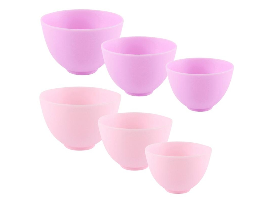 6pcs Tigela De Silicone