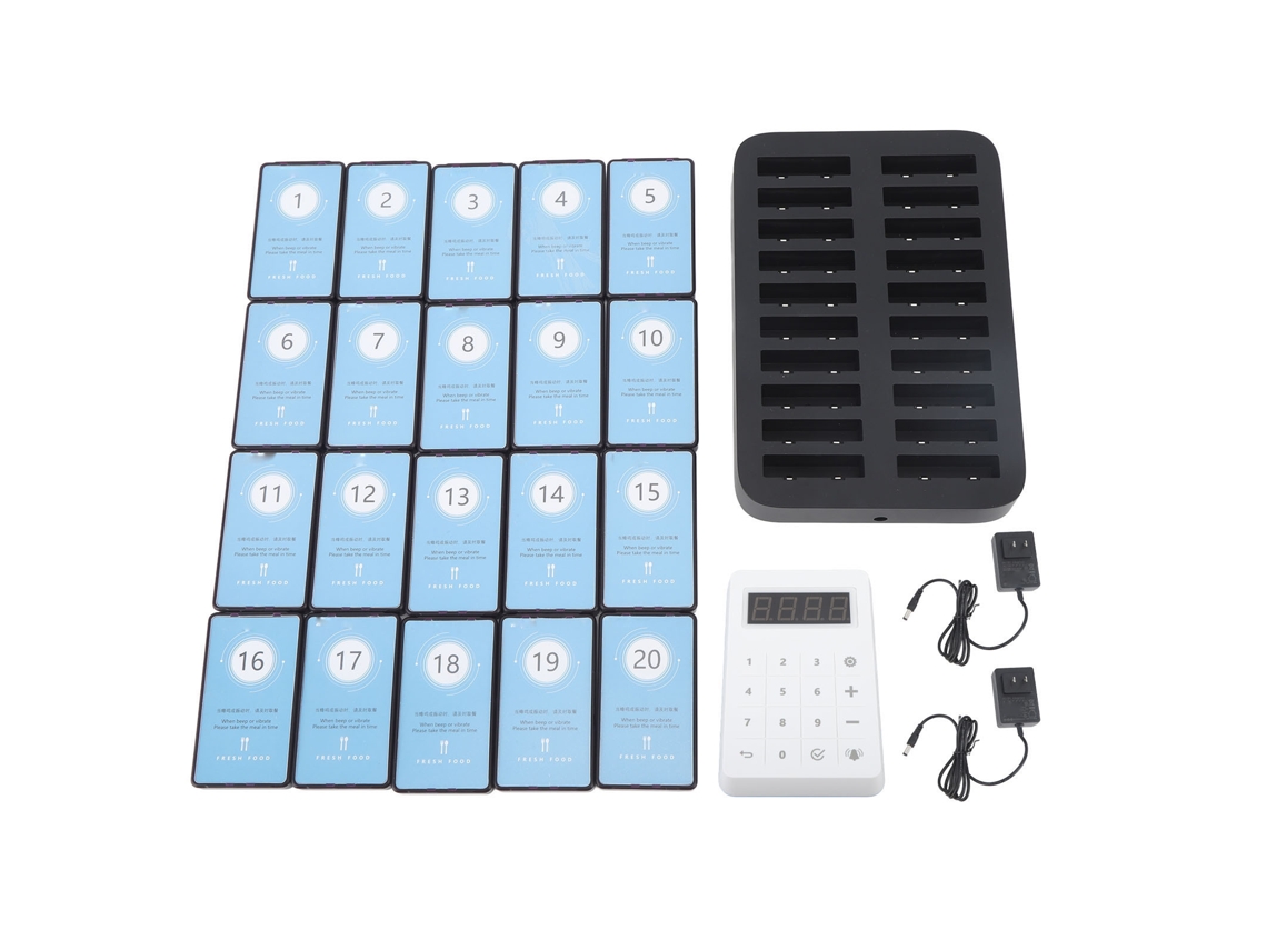 Pager Sem Fio LAXISCREED 700m 20 Buzzers Restaurante