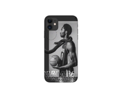 Capa Kobe Bryant Nba Mamba para iPhone 12 MANIACASE Preto