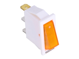 Interruptor De Lise De Um Polo Com Luz Para Embarcações, Laxiscreed, 3 Pinos, 2 Posições On-off