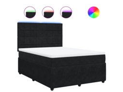 Box Spring Bed, Box Spring Beds Vidaxl Preto Veludo (160 X 200 Cm)
