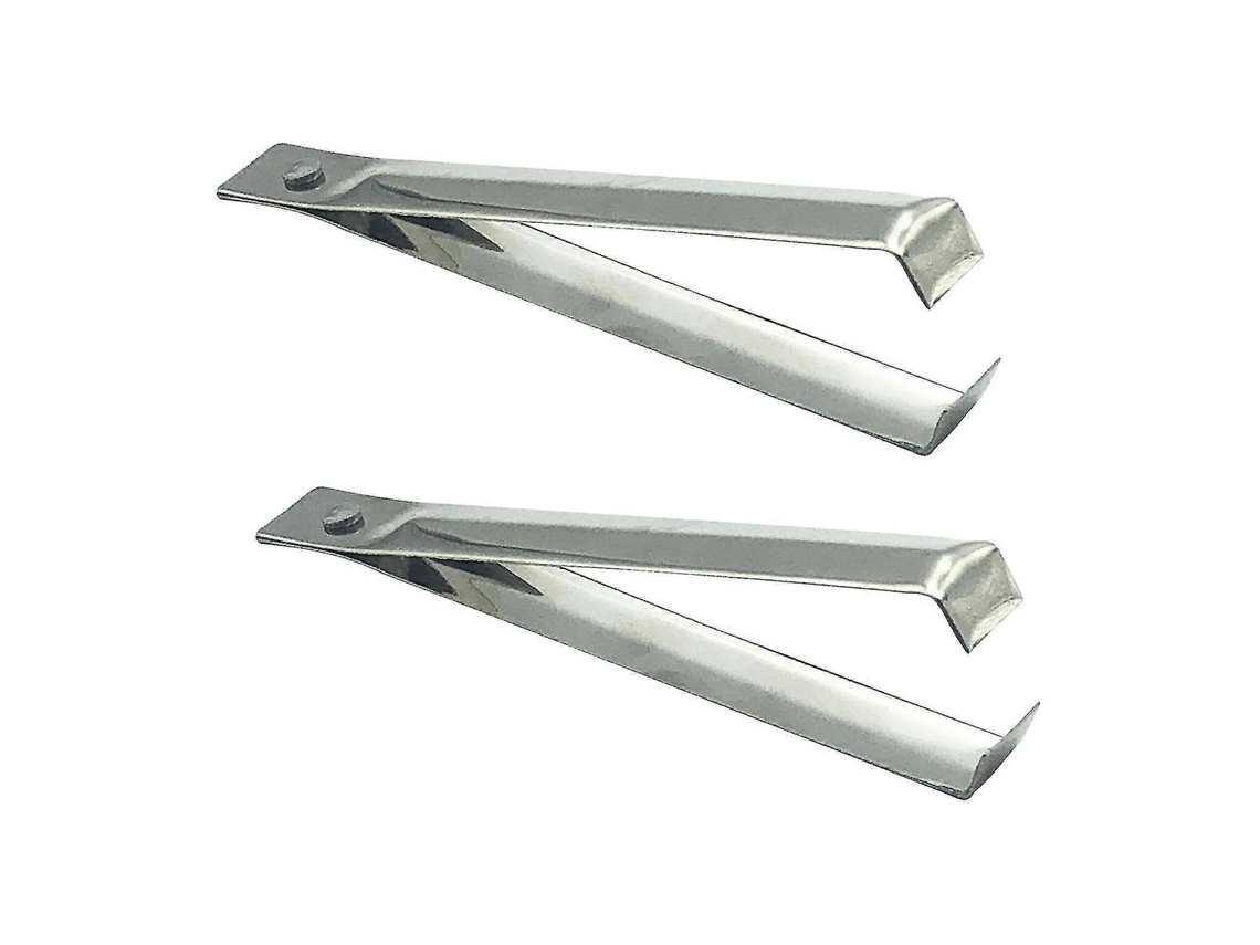Descascador De Alho, Conjunto De Pinça Para Espinha Peixe, Descascador De Alho Fácil Usar(2 Peças)