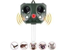 Repelente solar para gatos, repelente ultrassônico para gatos, Praga, repelente ultrassônico para gatos com sensibilidade externa e frequência ajustável, Changm