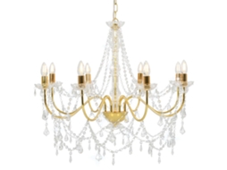 Lustre VIDAXL Gold Metal (80 x 75)