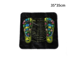 Almofada De Massagem Para Os Pés, Reflexologia Podal, Massagem Com Pedras Para Aliviar A Dor Nos Pés, Tapete Massageador Para Cuidados Com Os Pés.