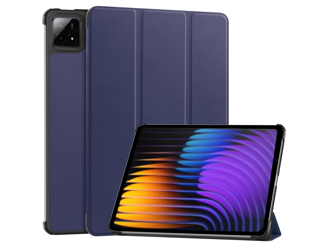 Capa Para Xiaomi Pad 7s Pro (12.5")2025 Azul Escuro Cuich