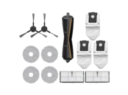 Kit De Peças De Reposição Para Aspirador Robô Dreame E30 Ultra Xiaomi M30 S: Escova Aparadora De Pelos/escova Lateral, Filtro E Pano De Limpeza.