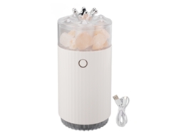 Humidificador Portátil Usb com Luz Colorida, Sal Marinho, Recarregável LAXISCREED
