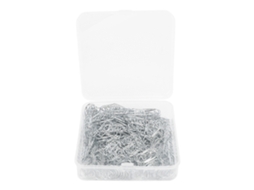 300 Pines de Papel em Forma de Coração de Aço Inoxidável Anti deslizantes Bonitos para Lar, Escola e Escritório