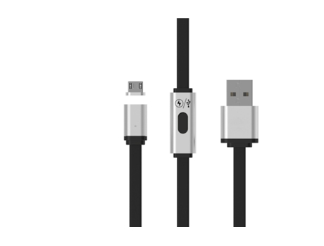Cabo Usb Microusb Plata REDLINE Preto