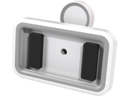 Suporte Para Telemóvel De Duche - Suporte Para Telemóvel - Montagem Na Parede Com Ventosa - Impermeável - Autocolante Sem Furos - Ecrã Tátil - Branco