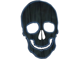 DISFRAZZES de Caveira Fluorescente (52 x 34 cm - Halloween)