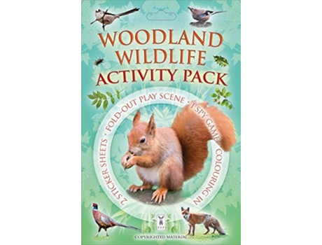 Livro Woodland Wildlife Activity Pack de Andrea Pinnington (Inglês)