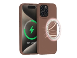 Capa Para Iphone (cáqui (magnética), Iphone 13), Silicone Líquido, Magnética.