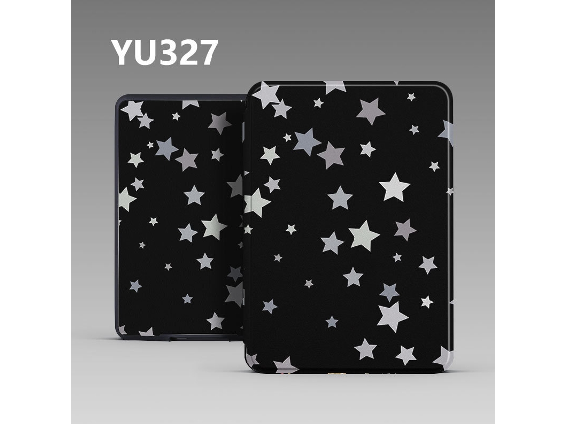 Capa Para Kobo Clara Bw 6'' N365, Estrela Com Alça - Preto - Eifson (compatível)