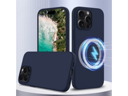 Capa De Silicone Com Magsafe Para Iphone 16 Pro Max - À Prova De Choque E Resistente A Quedas