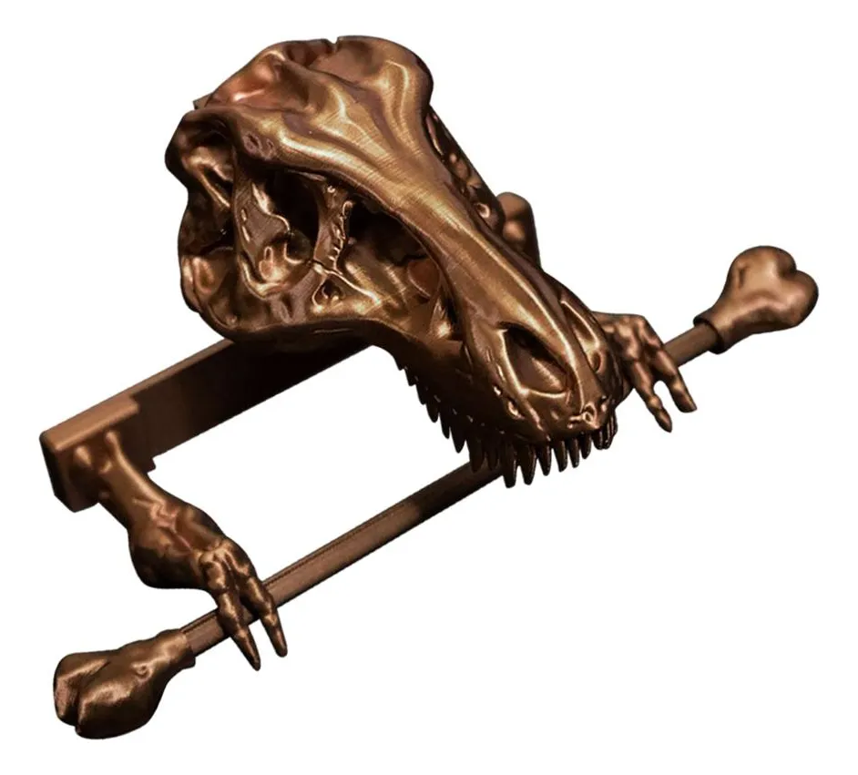 Porta Lenços De Esqueleto De Dinossaurovayotoy