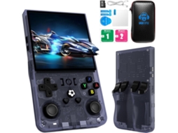 Console Portátil Jogos Retrô R36max Incluindo Ps1/gba/snes, Tela Ips De 4 Polegadas, 64 Gb （cinza Transparente）czhhmart